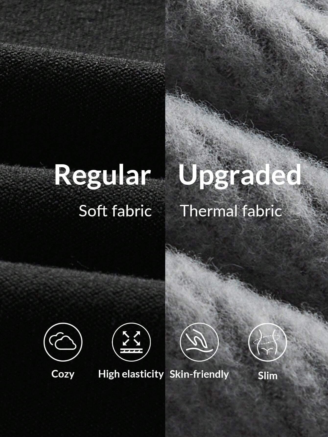 Comfortcana 3Pcs/Set Casual Minimalist Crew Neck Long Sleeve Cropped Fitted Women T-Shirts, Suitable for Spring & Autumn