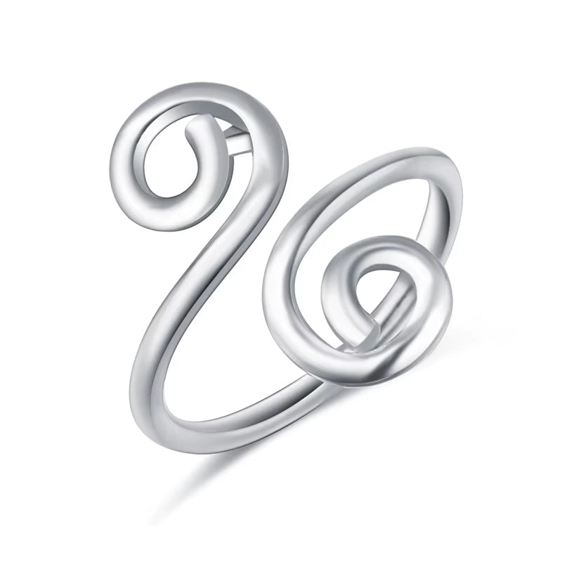 Handmade Jewelry Adjustable Toe Ring Womens Beautiful Stylish Silver Color Boho Trop Small Size Ringical Open Foot Rings