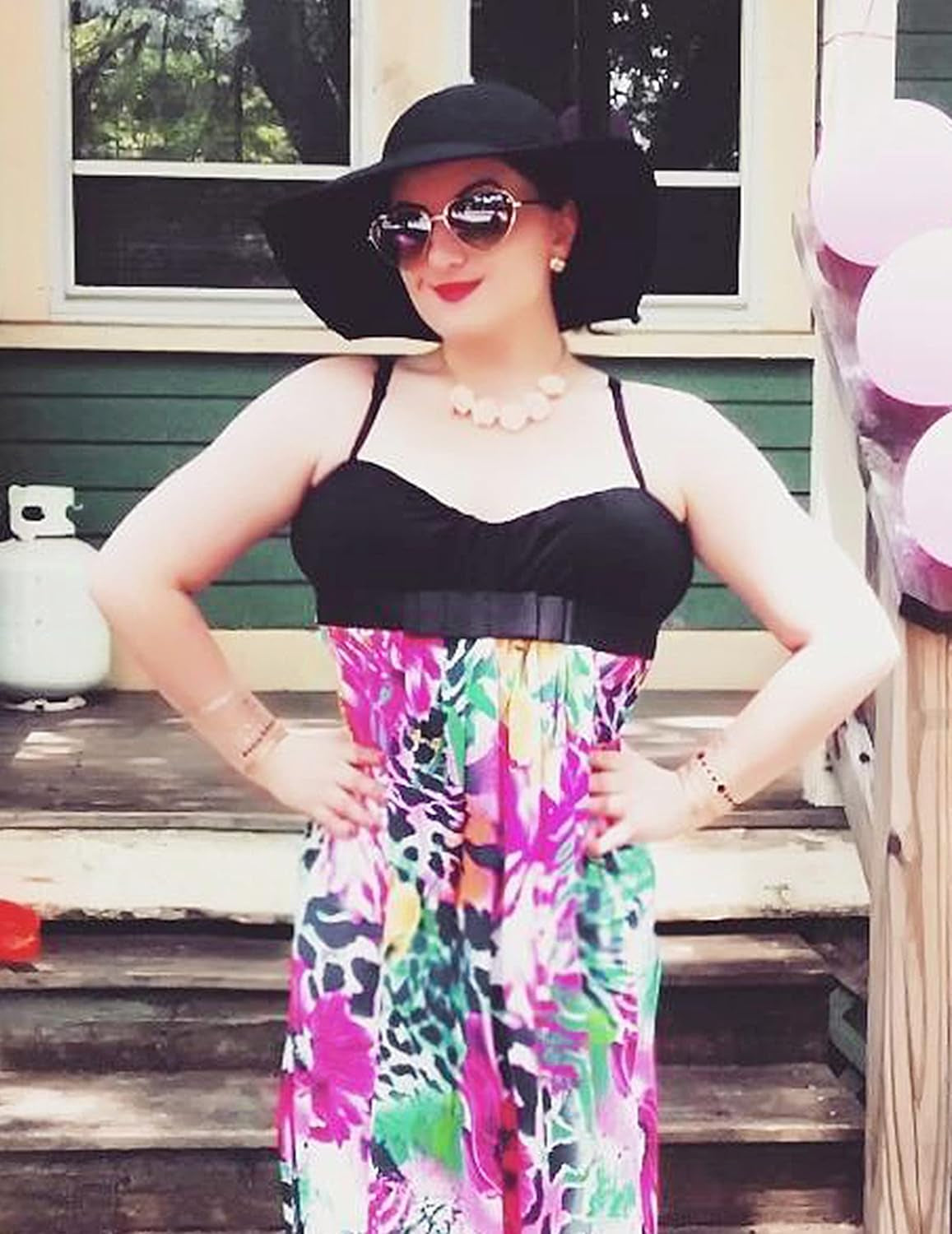 Women'S Wide Brim Wool Ribbon Band Floppy Hat