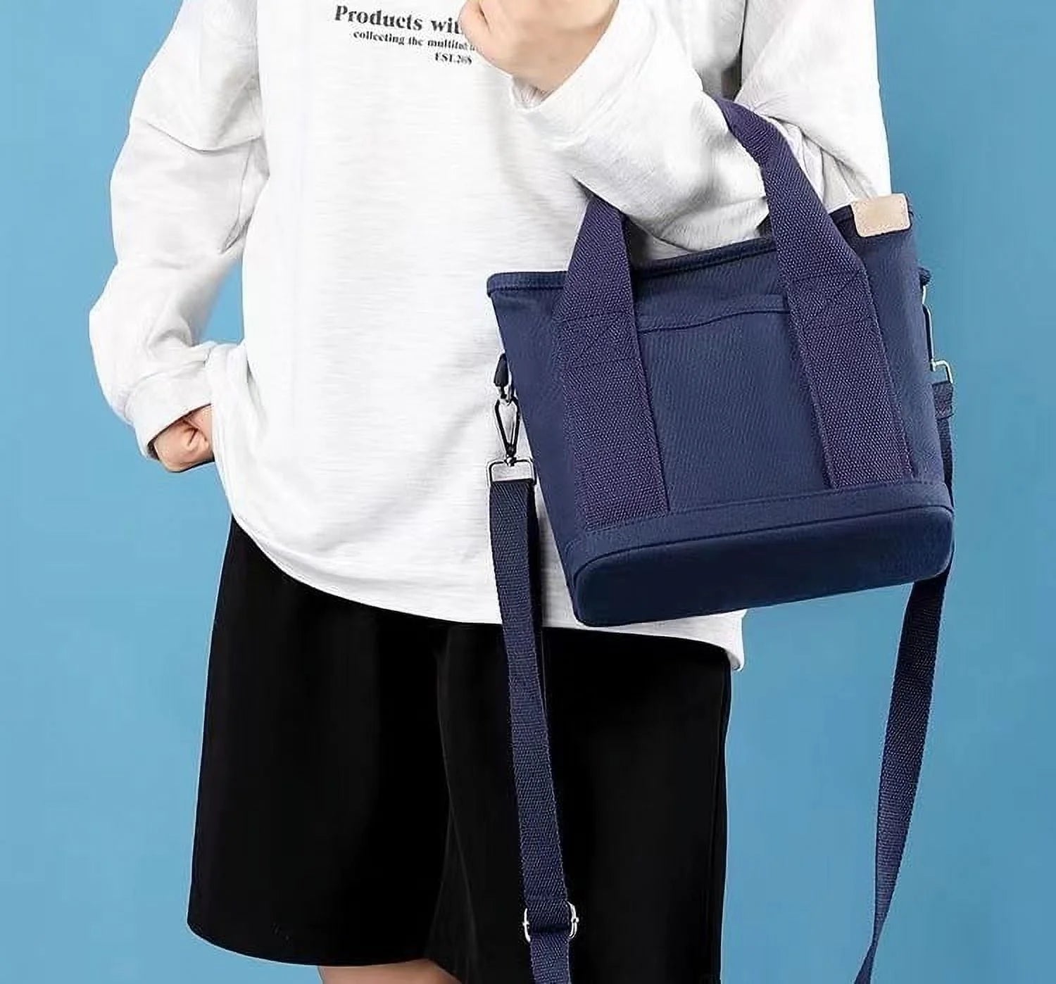 2023 New  Women'S Canvas Tote Purses Crossbody Bag Vintage Tote Bags for School