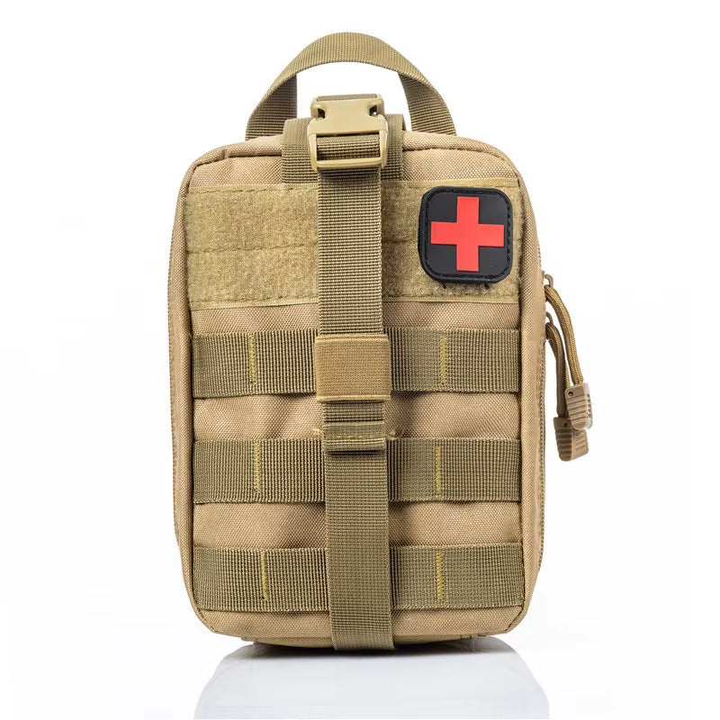 Portable Tactical First Aid Kit Medical Bag for Hiking Travel Home Emergency Treatment Case Survival Tools EDC Pouch