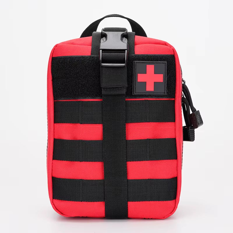 Portable Tactical First Aid Kit Medical Bag for Hiking Travel Home Emergency Treatment Case Survival Tools EDC Pouch