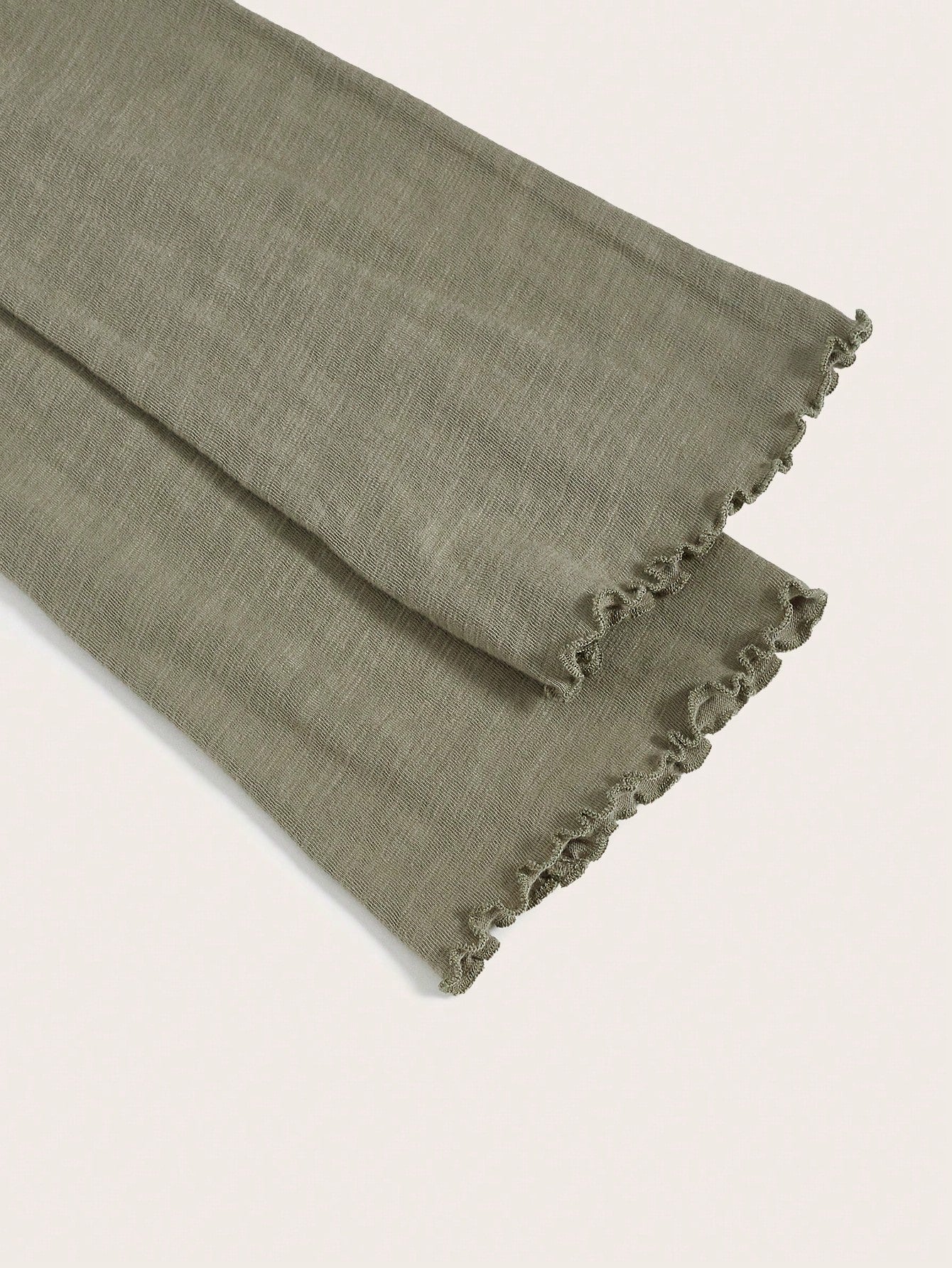 Bohemela Solid Lettuce Trim Tee