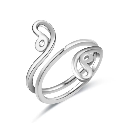 Handmade Jewelry Adjustable Toe Ring Womens Beautiful Stylish Silver Color Boho Trop Small Size Ringical Open Foot Rings